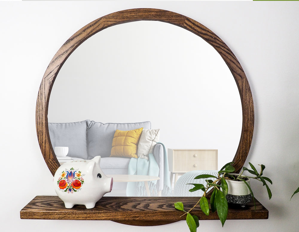 round mirror
