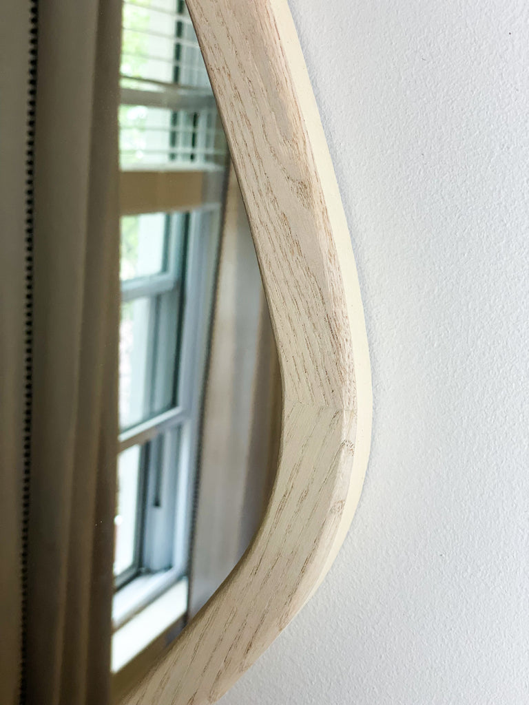 custom white frame