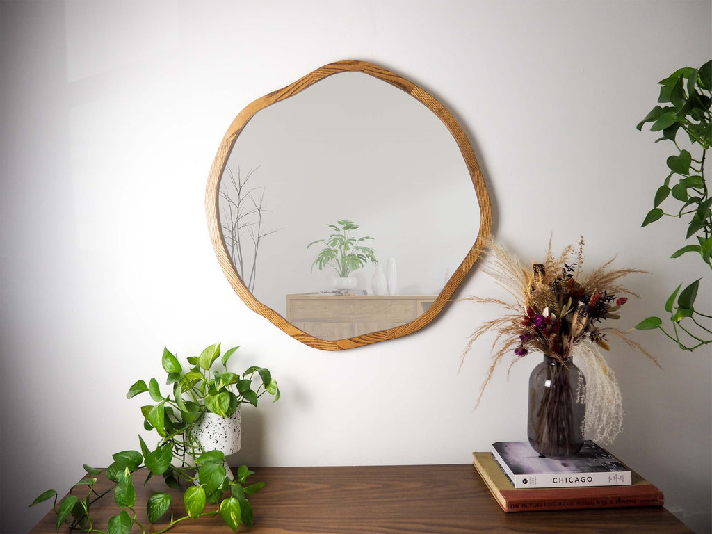custom round mirror
