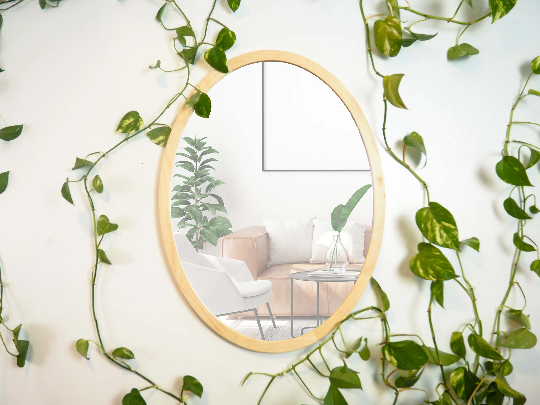 oval vanity mirror