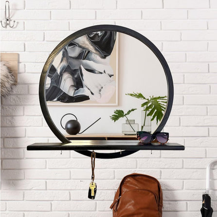 Mirrors with Shelves